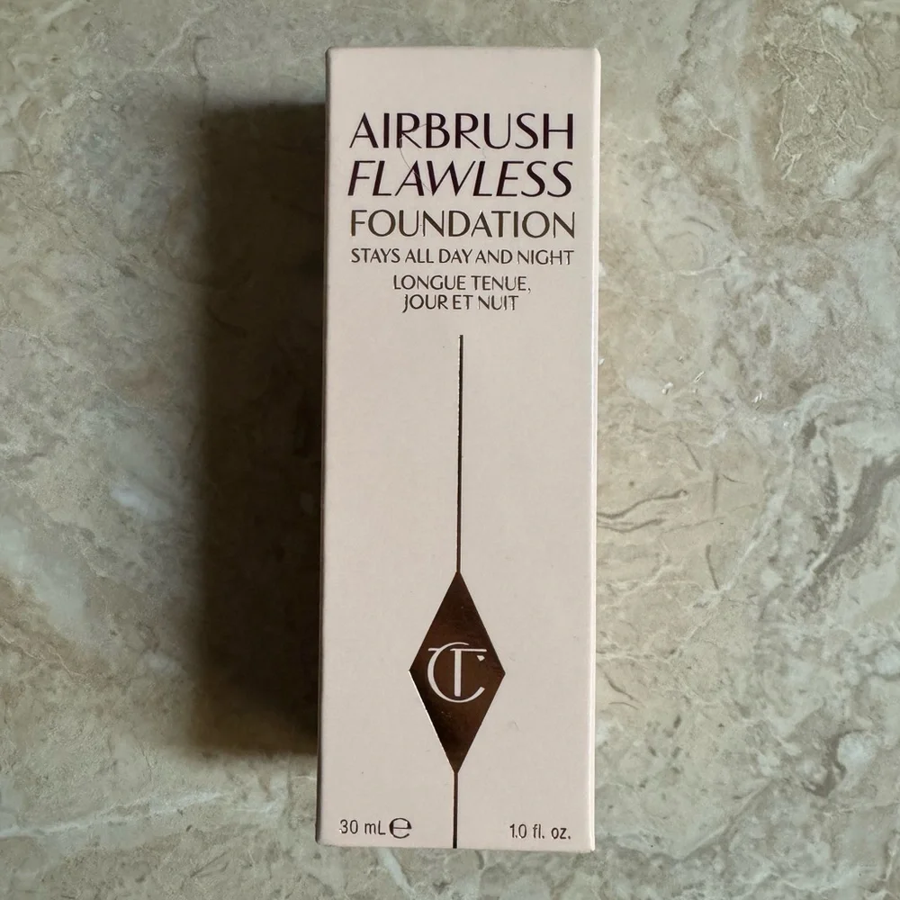 Charlotte Tilbury Airbrush Flawless Foundation Long Lasting 1 Cool NEW IN BOX